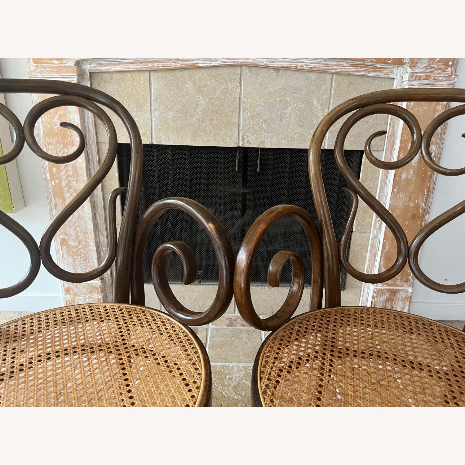 Antique Bentwood Arm Chairs Early 20th C Italian - image-13