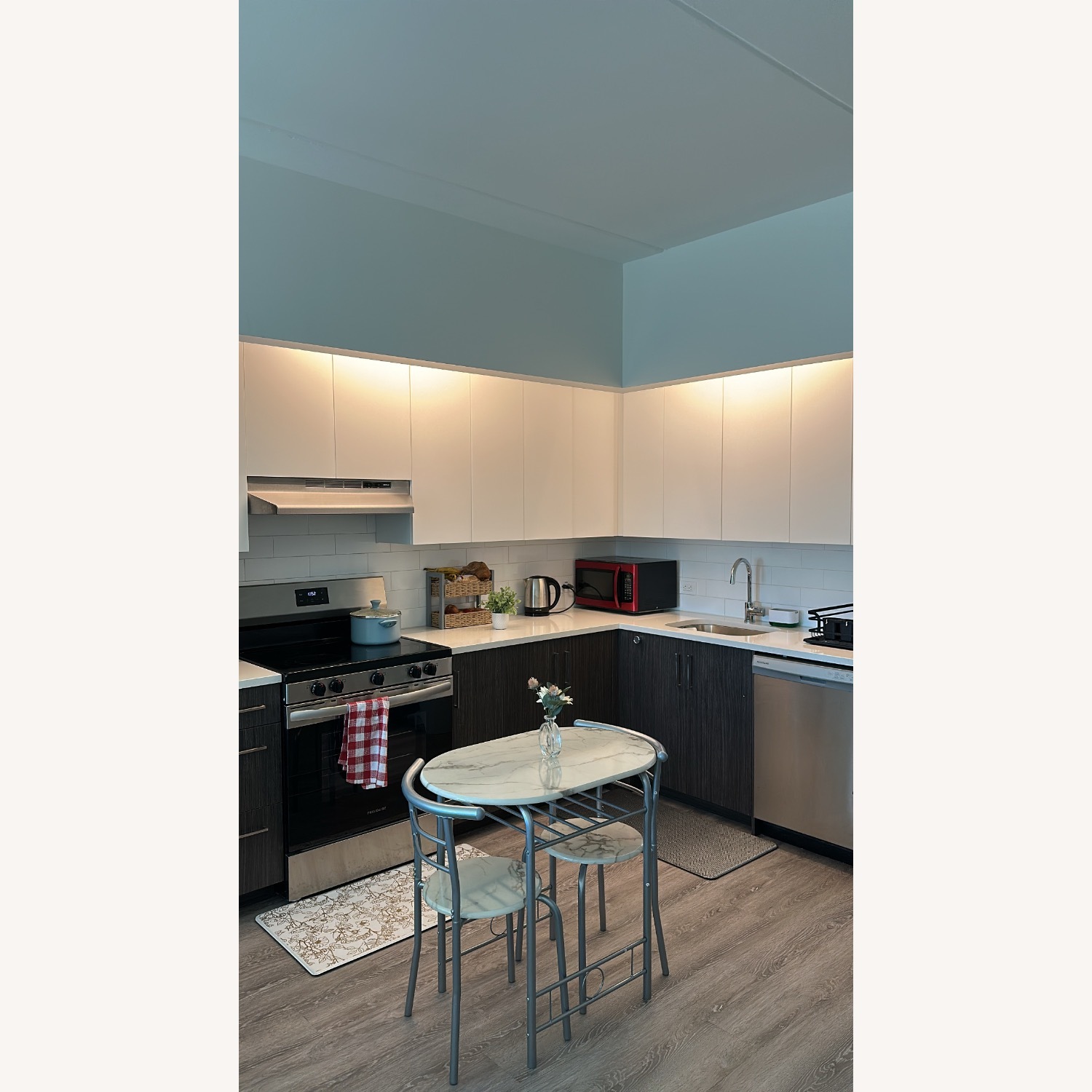 Wayfair Vasilij White Dining Set - image-3