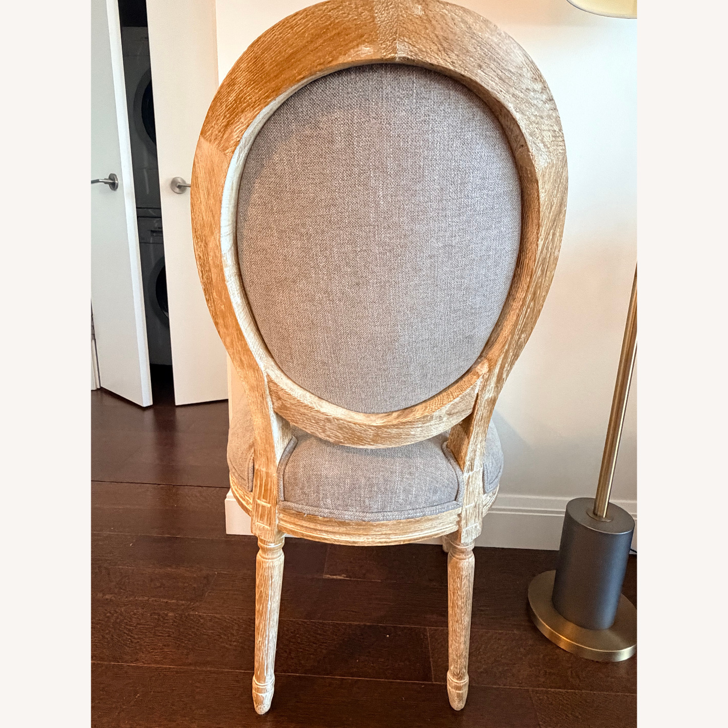 Pier 1 Imports Light Gray Wood Dining Sets - image-6