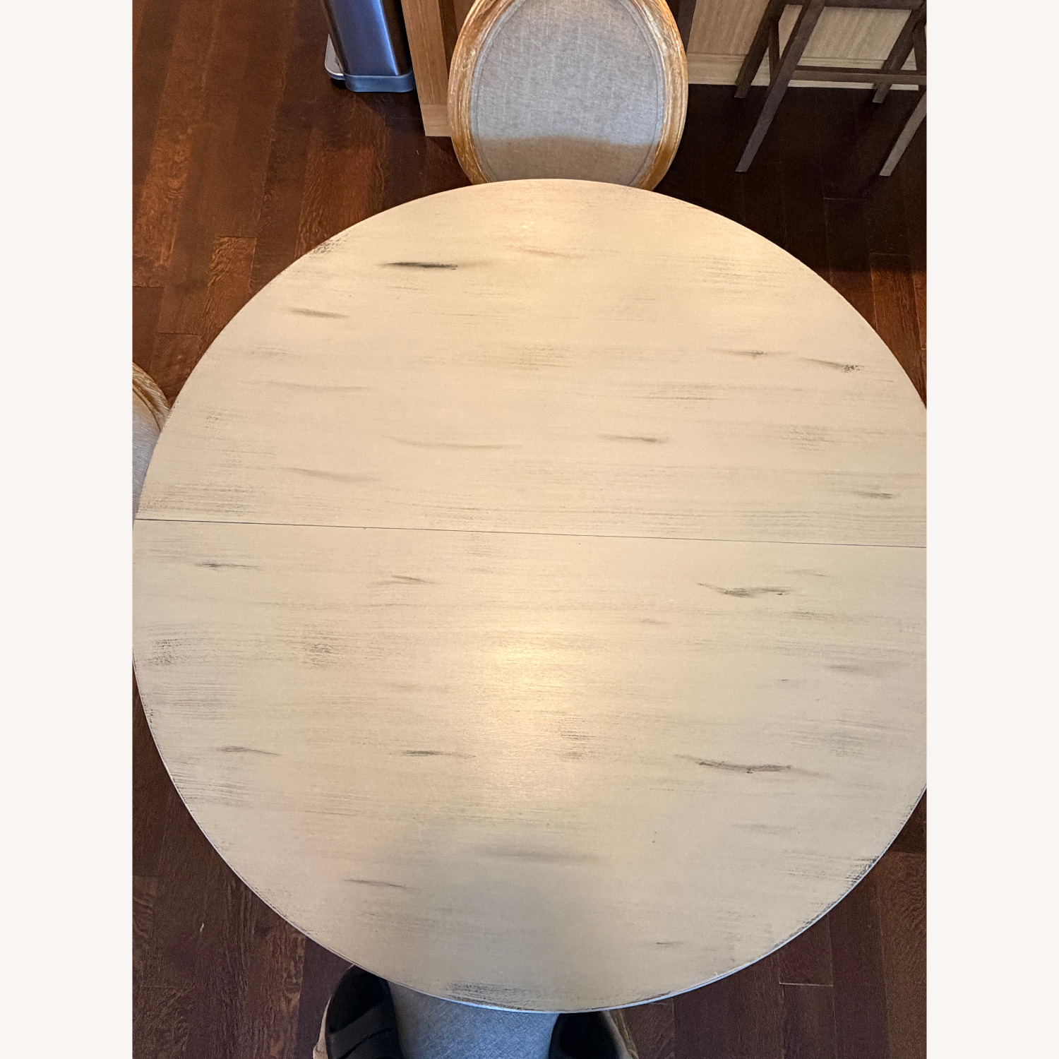 Pier 1 Imports Light Gray Wood Dining Sets - image-9