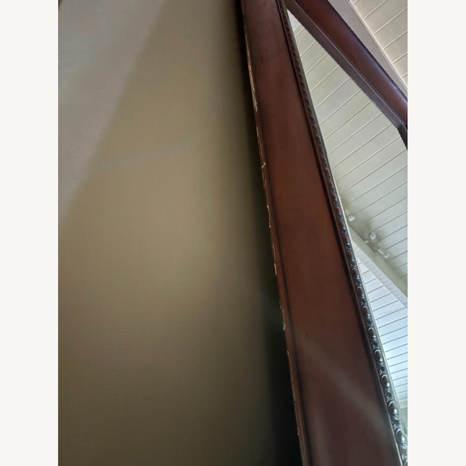 Oversized Wood-Framed Wall Mirror - image-4