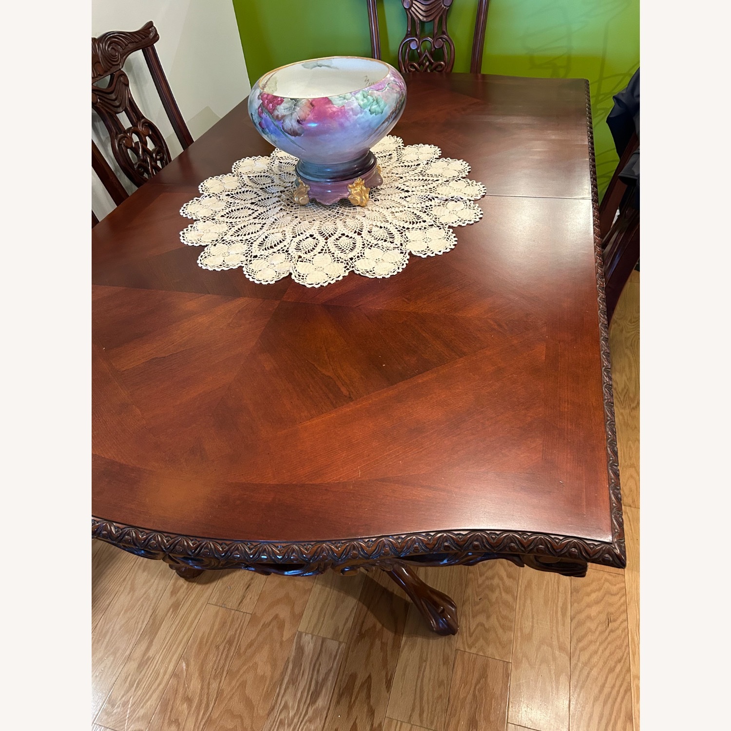 Elegant Wood Dining Set - image-1