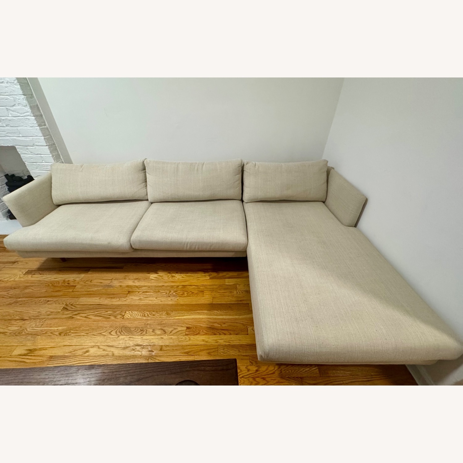 AllModern Miller 2 Piece Upholstered Sectional - image-2