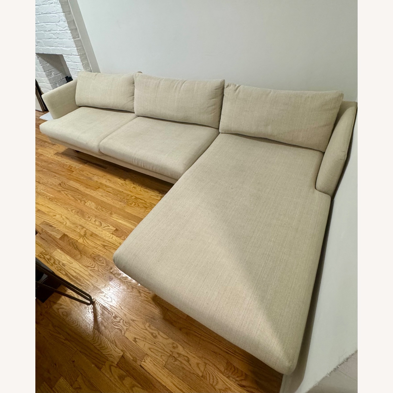 AllModern Miller 2 Piece Upholstered Sectional - image-1