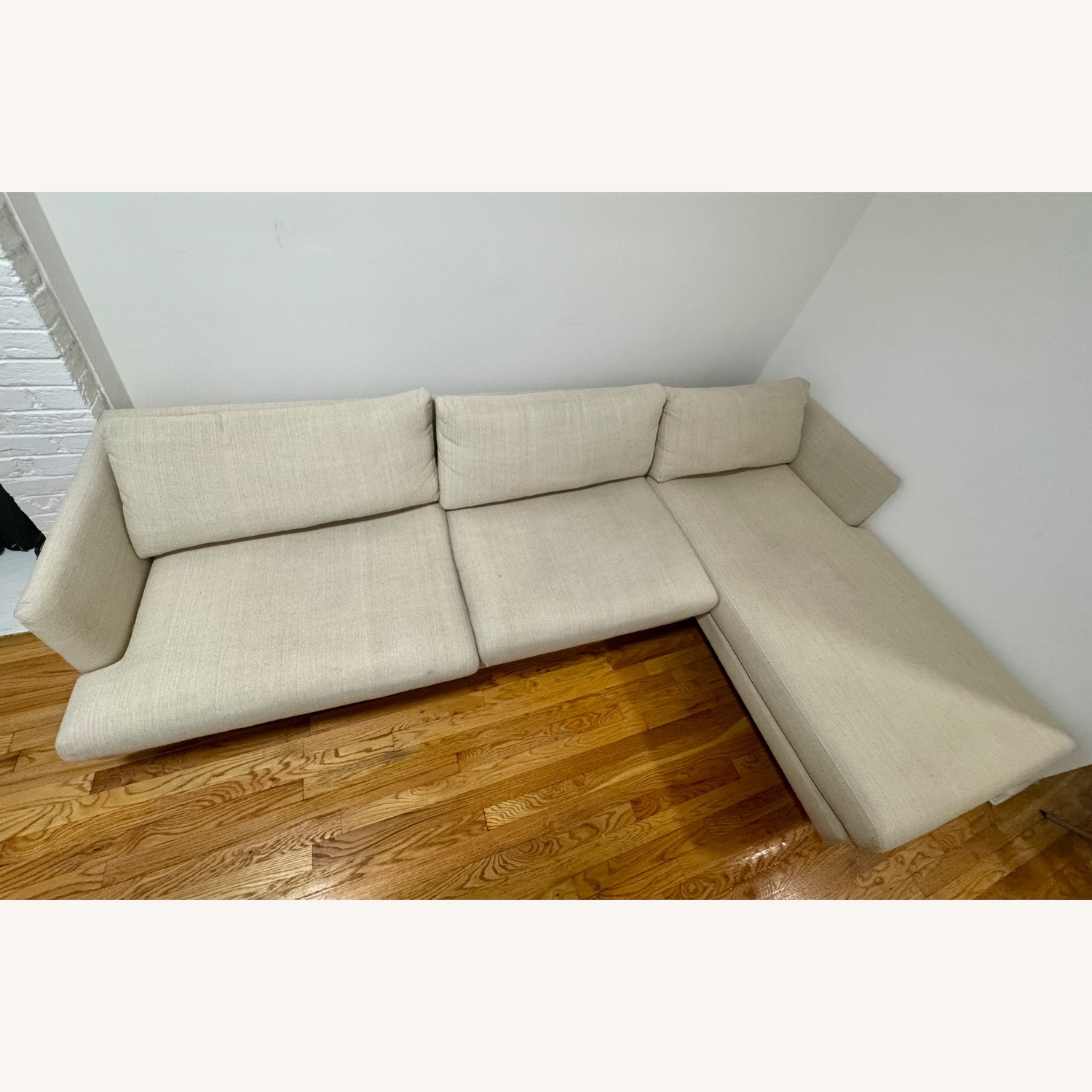 AllModern Miller 2 Piece Upholstered Sectional - image-4