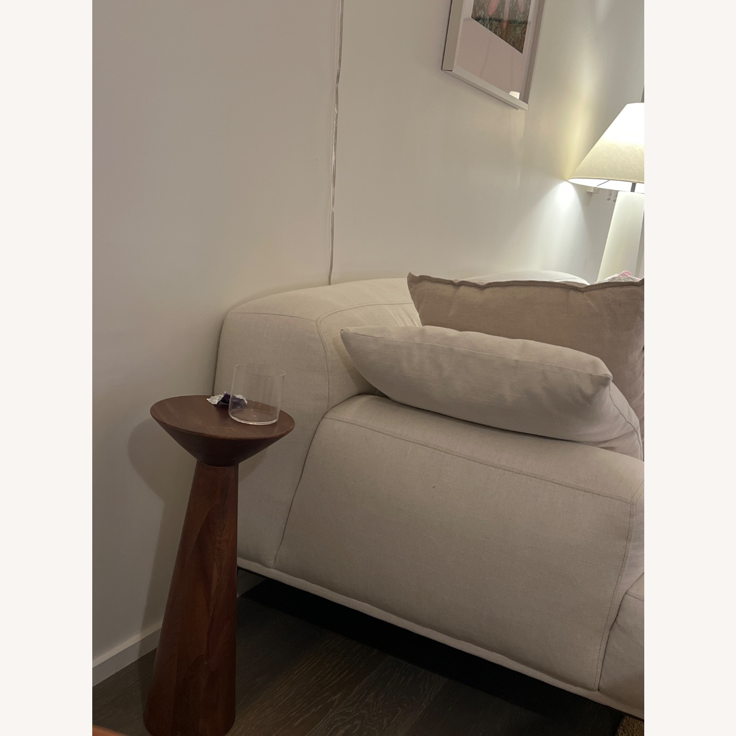 Article Abisko White Fabric 2 Seater Sofa - image-4