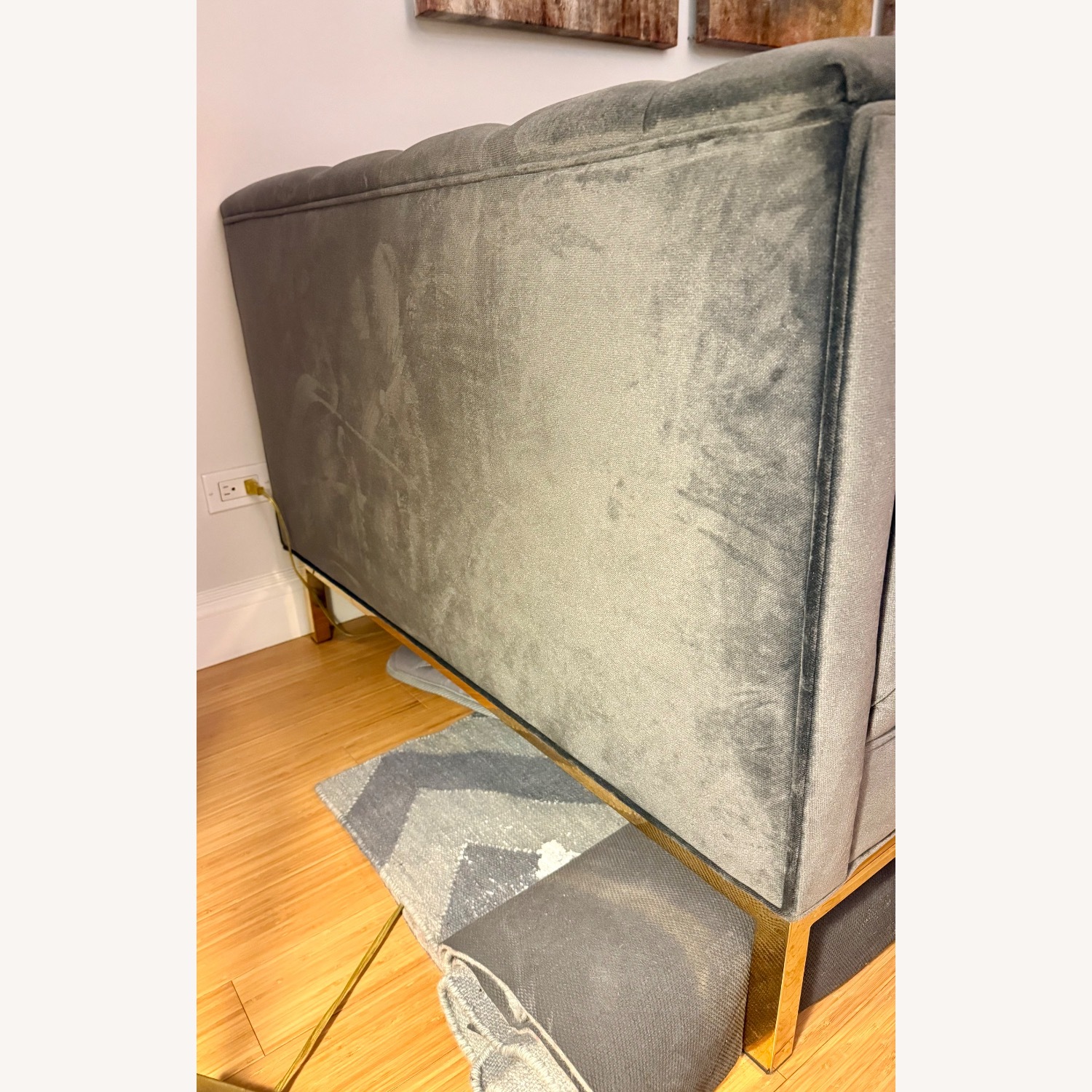 ModShop Grey 3+ Seater Sofa - image-4