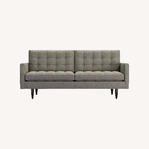 Used Crate & Barrel Light Gray 2 Seater Sofa for sale on AptDeco