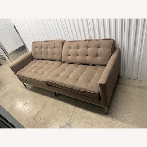 Used Crate & Barrel Light Gray 2 Seater Sofa for sale on AptDeco