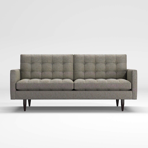 Used Crate & Barrel Light Gray 2 Seater Sofa for sale on AptDeco