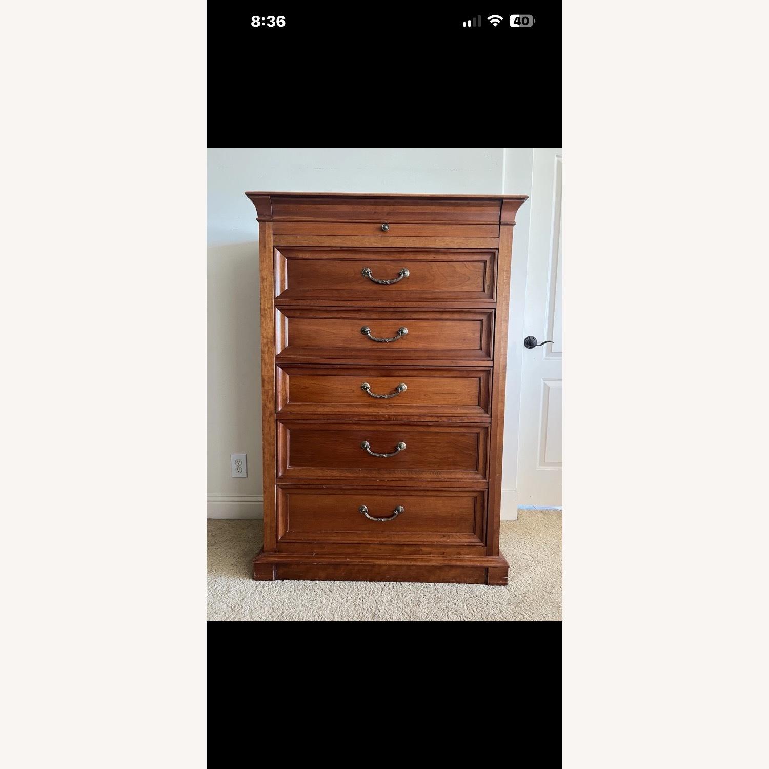 Ethan Allen Medallion Collection, Chest Dresser  - image-1