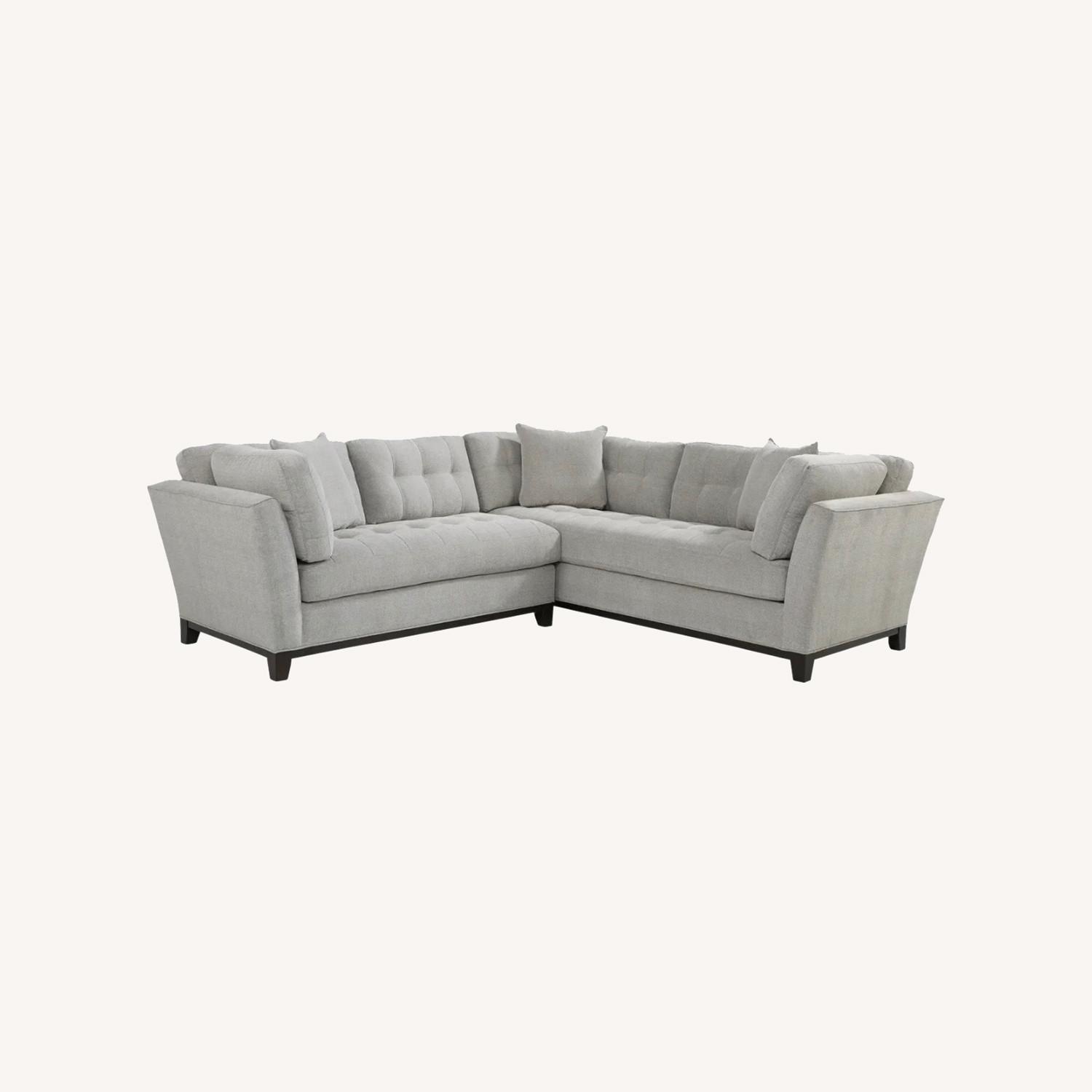 Rooms To Go Cindy Crawford Metropolis 2 pc Sectional - image-0