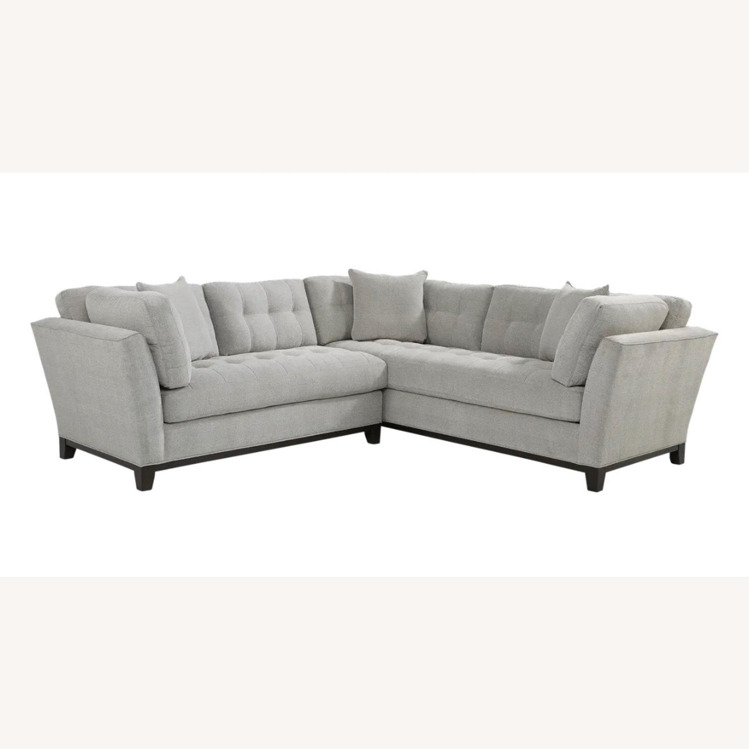 Rooms To Go Cindy Crawford Metropolis 2 pc Sectional - image-2