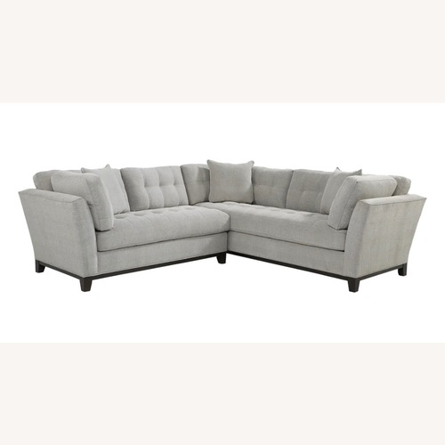 Used Rooms To Go Cindy Crawford Metropolis 2 pc Sectional for sale on AptDeco