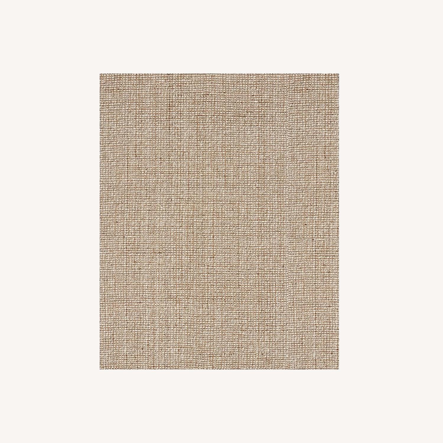 Pottery Barn Chunky Wool/Jute Rug - image-0