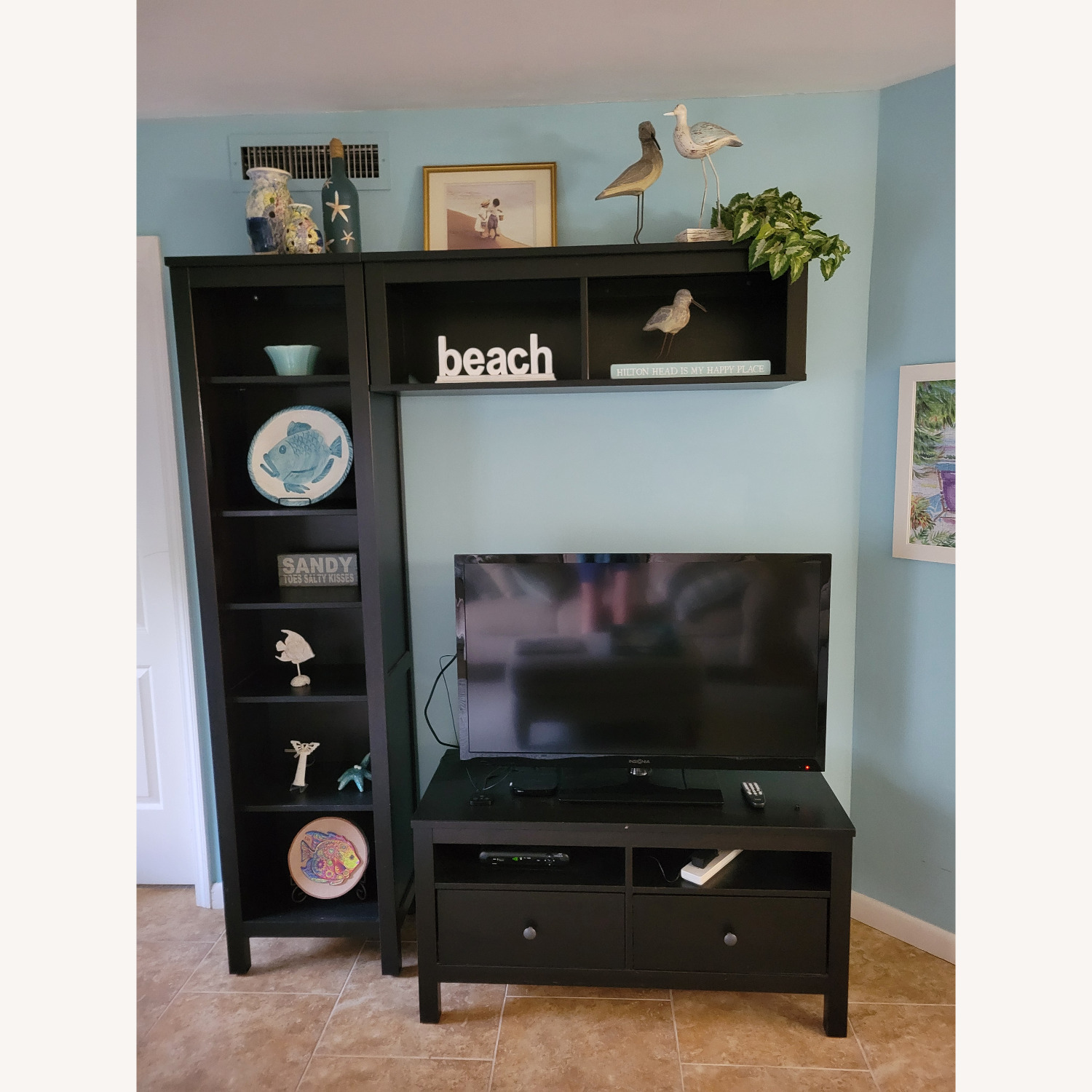 TV Table With Shelves - image-1