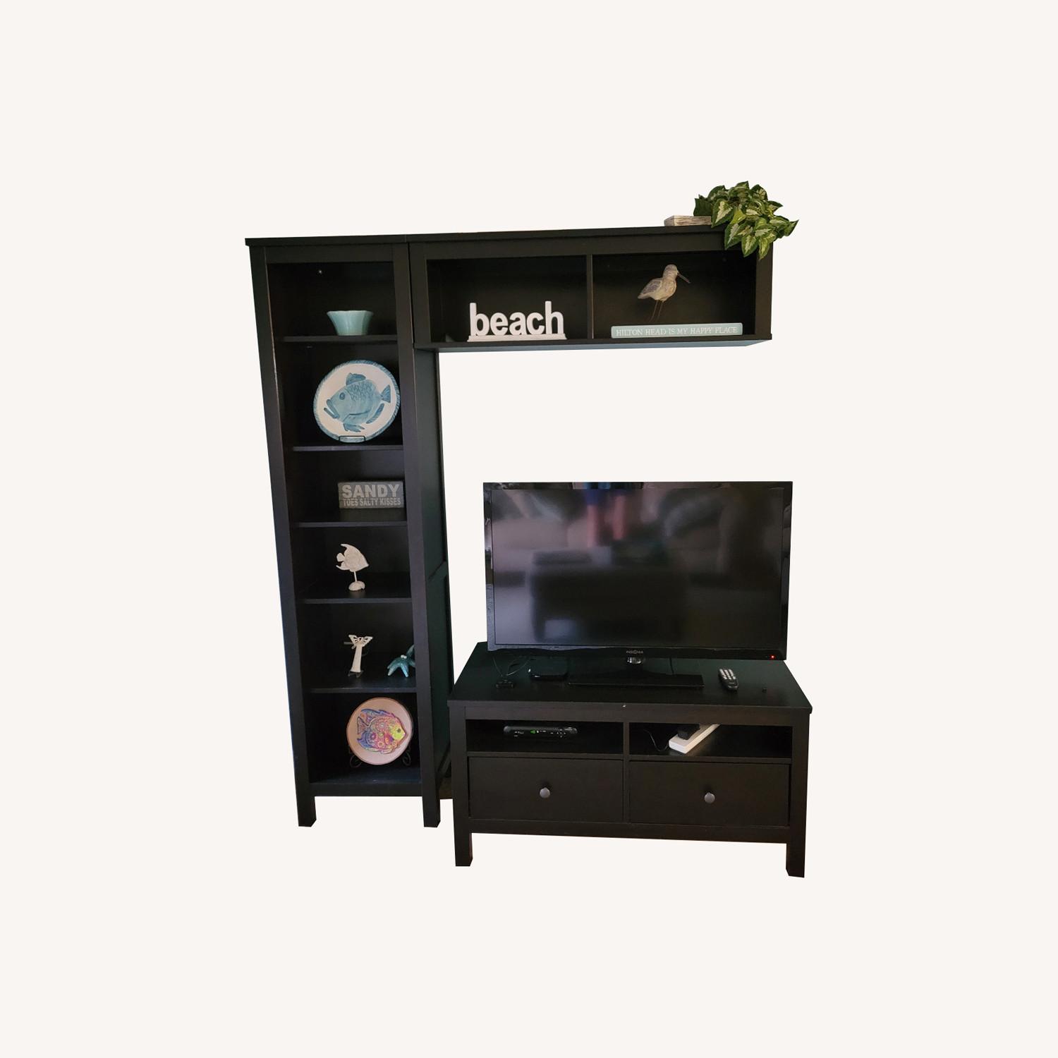 TV Table With Shelves - image-0