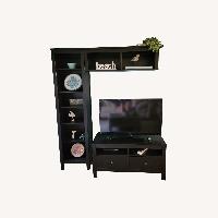 TV Table With Shelves 