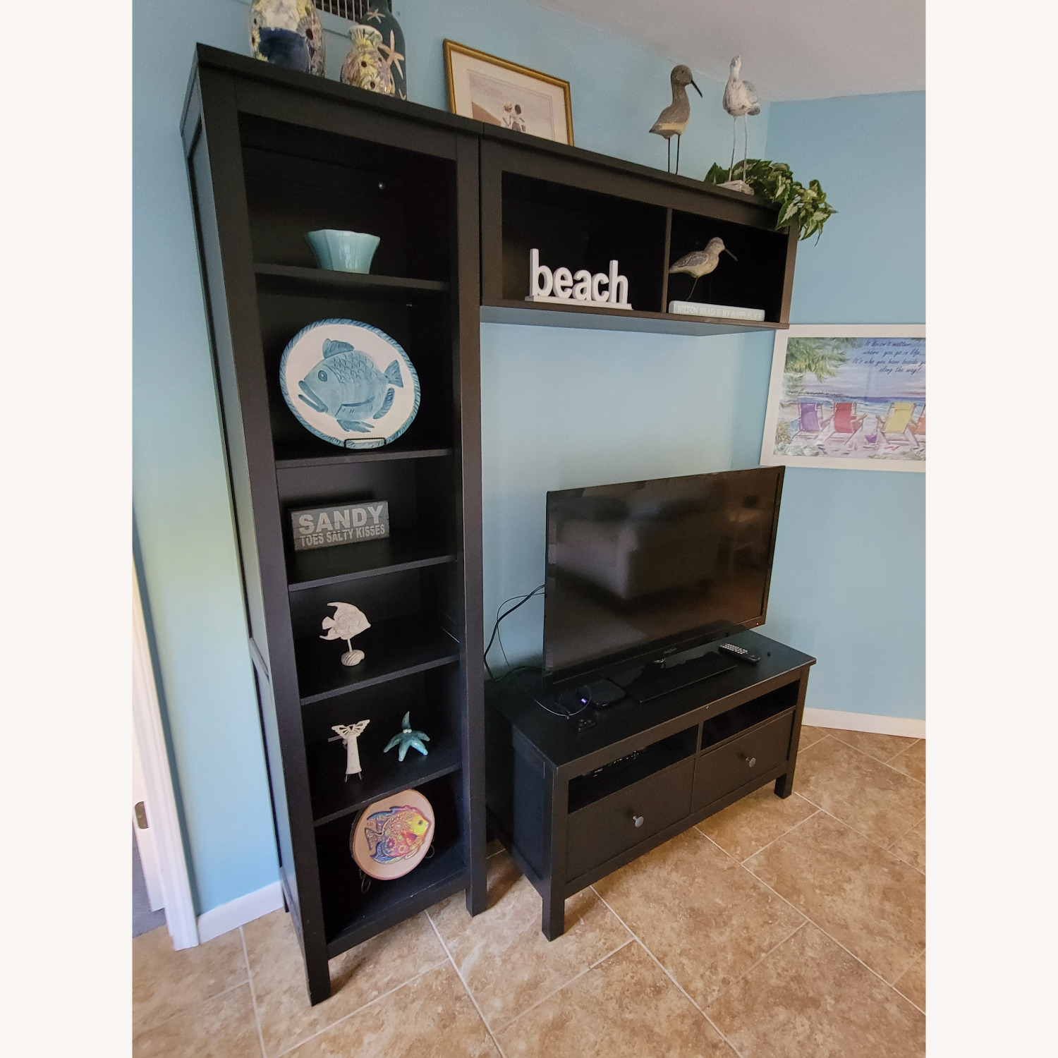 TV Table With Shelves - image-3