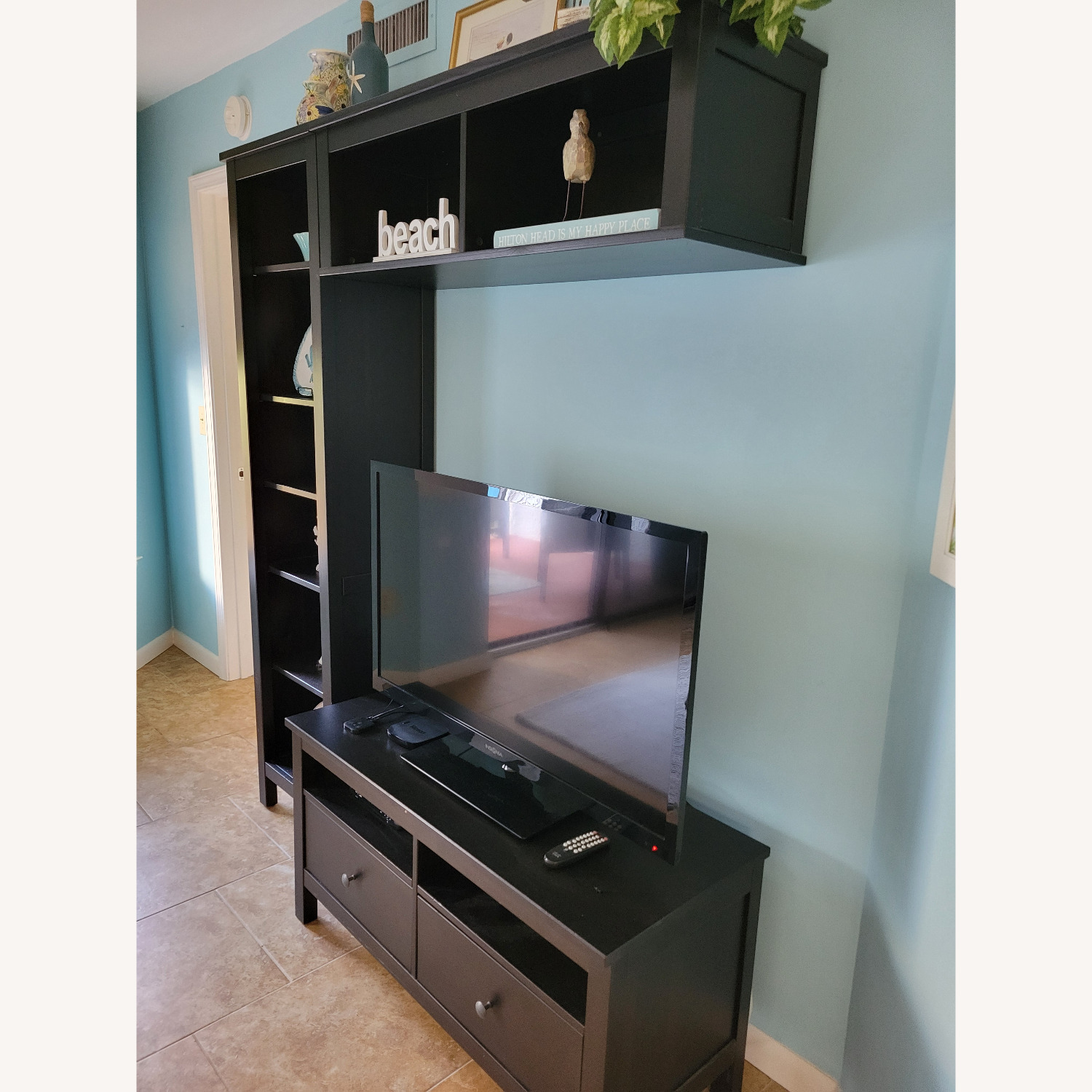 TV Table With Shelves - image-2