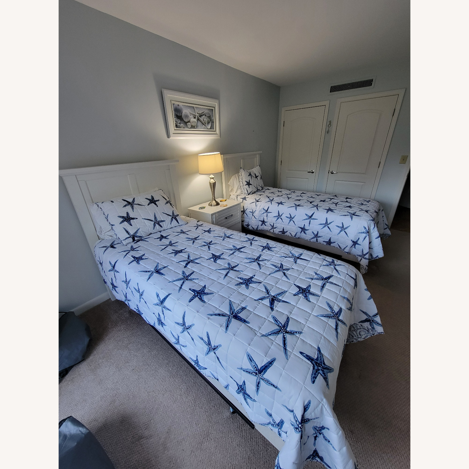 Vintage/Antique Finds White Twin Bed - image-3