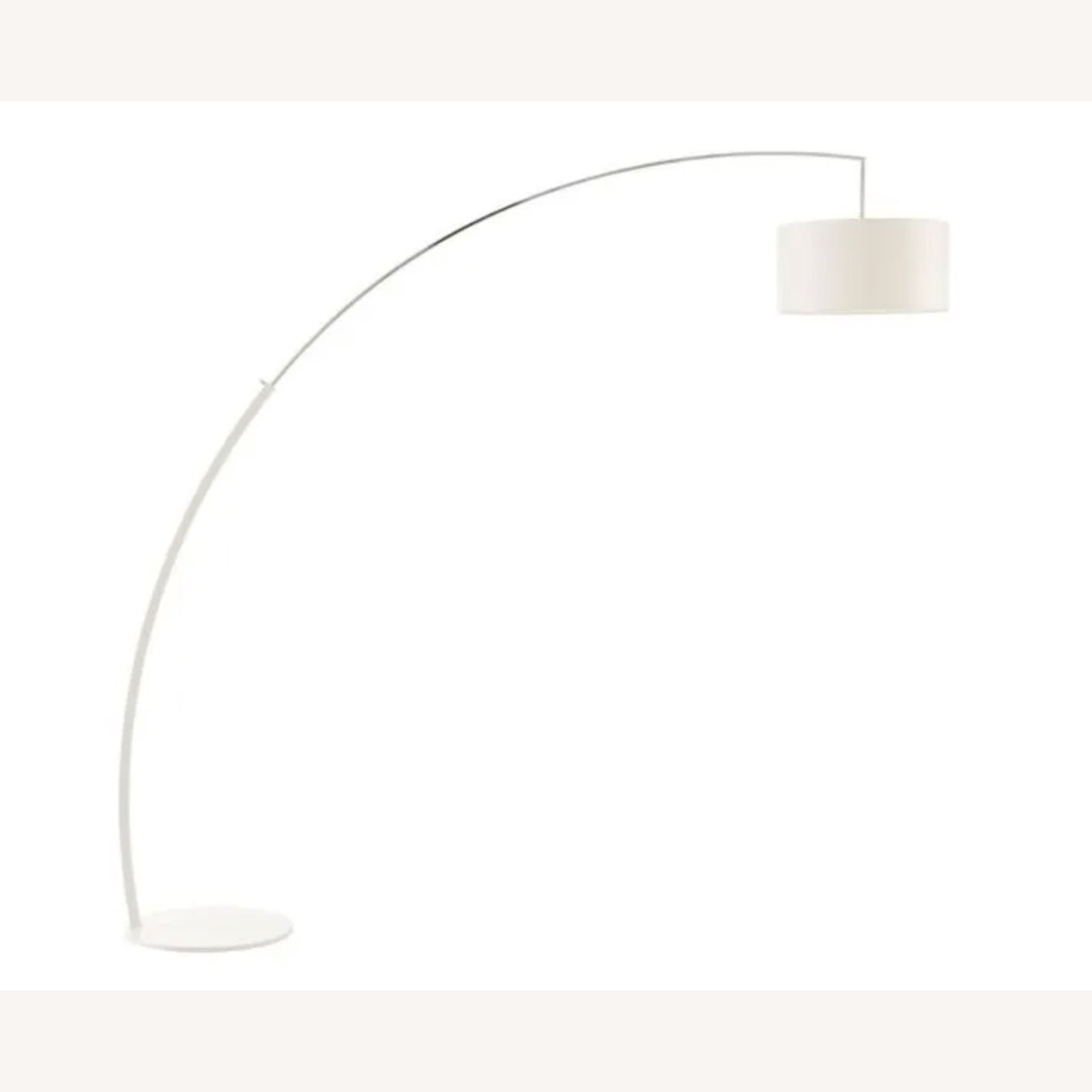Ligne Roset Dimensions White Metal Floor Lamp - image-1