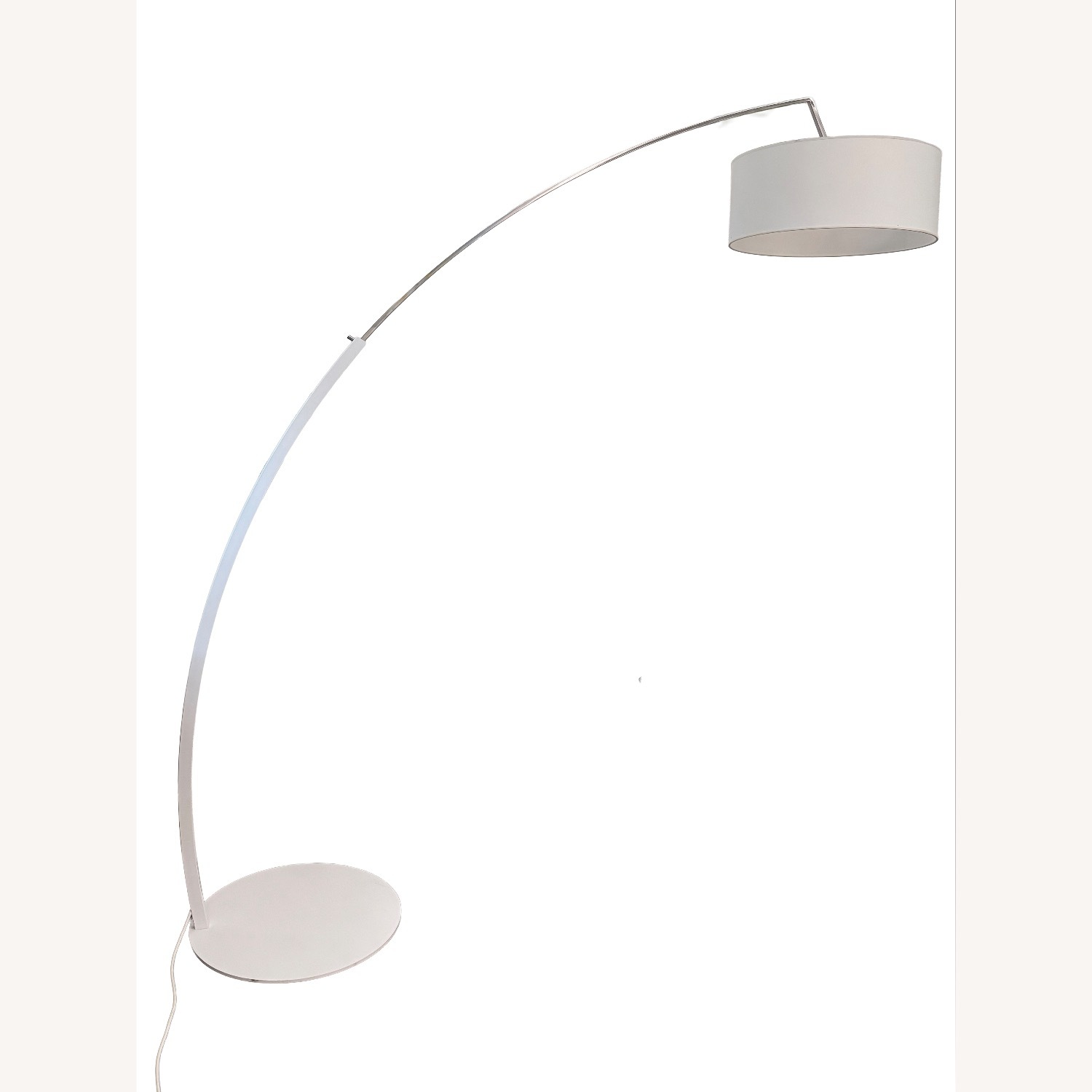 Ligne Roset Dimensions White Metal Floor Lamp - image-2