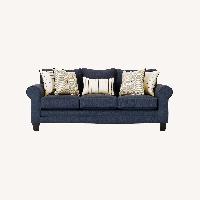 Raymour & Flanigan McKinley Blue 3+ Piece Sectional