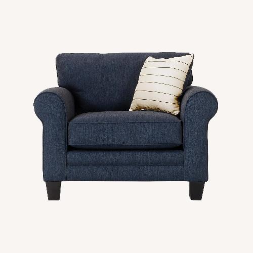 Used Raymour & Flanigan McKinley Chair-and-a-Half for sale on AptDeco