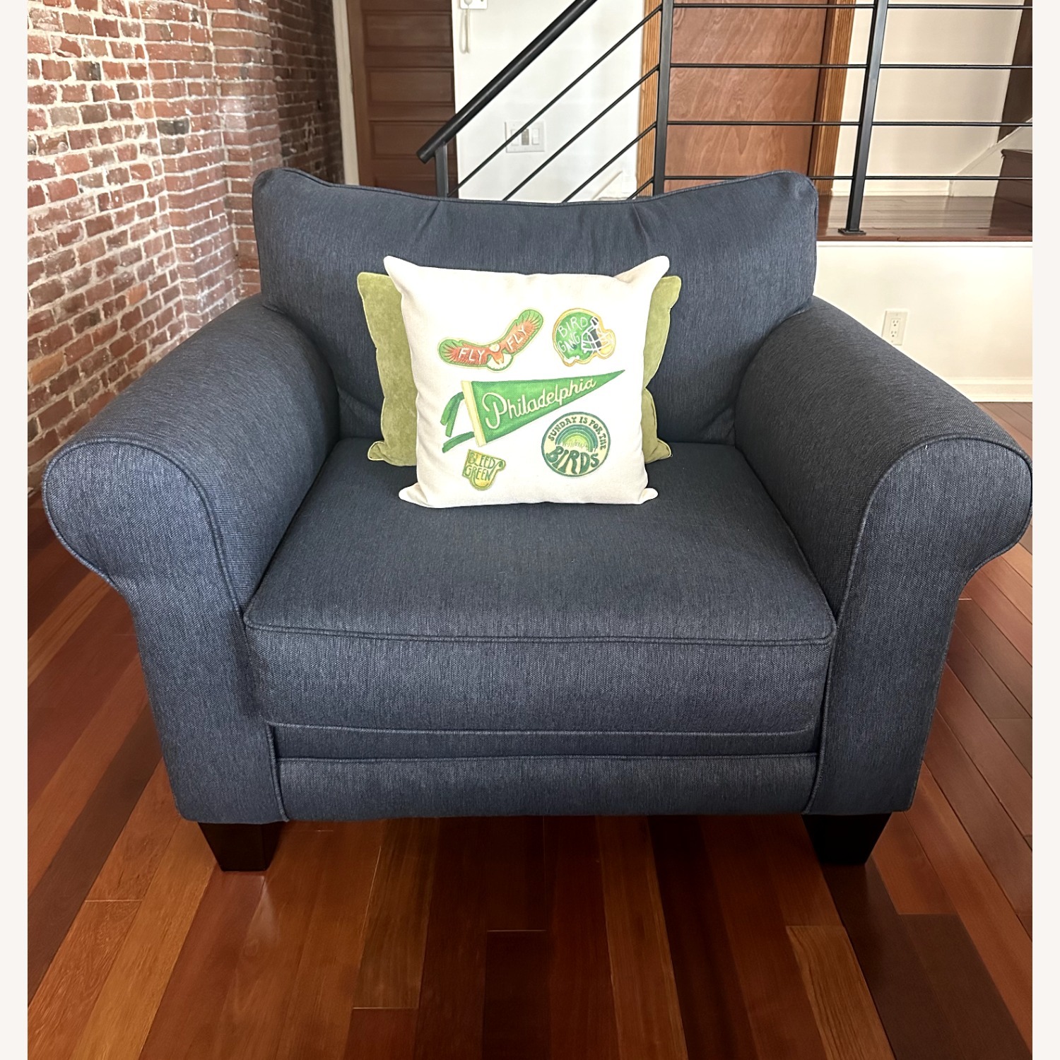 Raymour & Flanigan McKinley Chair-and-a-Half - image-2