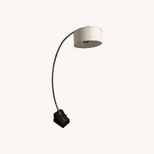Used White Metal Floor Lamp for sale on AptDeco