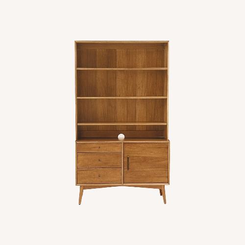 Used West Elm Mid-Century Console & Hutch Set (40") for sale on AptDeco