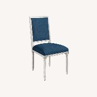 Ballard Designs White Wood Dining Chairs