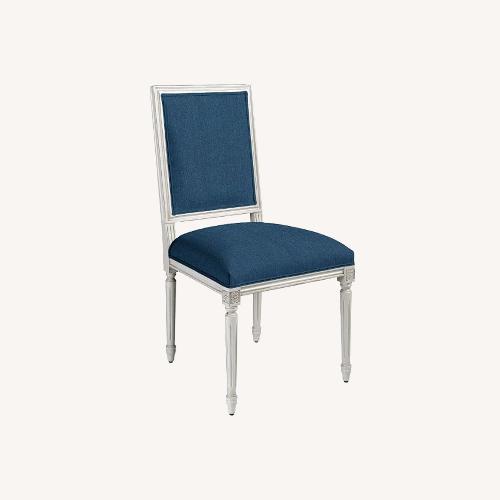 Used Ballard Designs White Wood Dining Chairs for sale on AptDeco