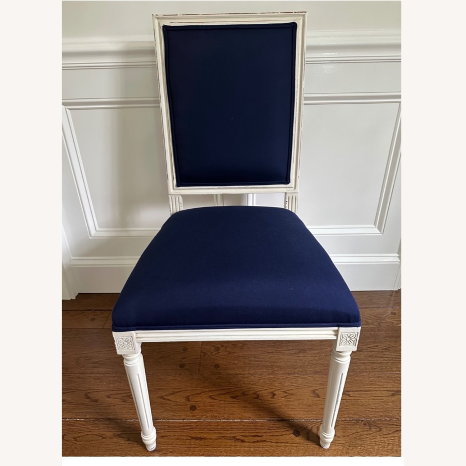 Ballard Designs White Wood Dining Chairs - image-4