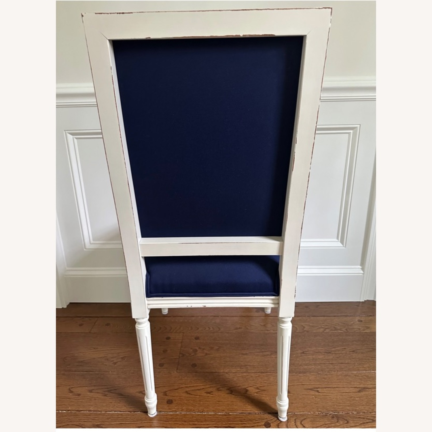 Ballard Designs White Wood Dining Chairs - image-3
