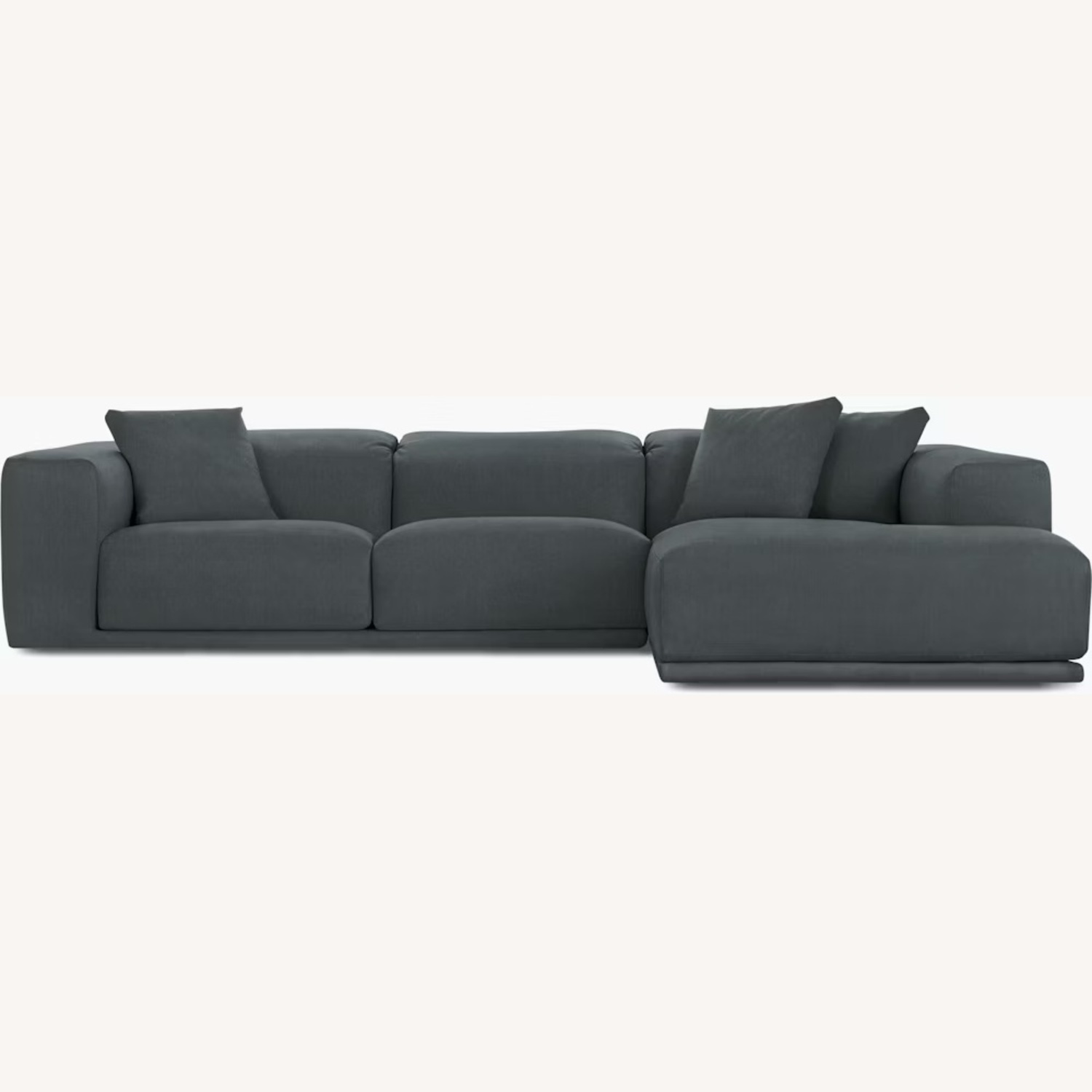 Design Within Reach Kelston Blue 4 Piece Sectional - image-6