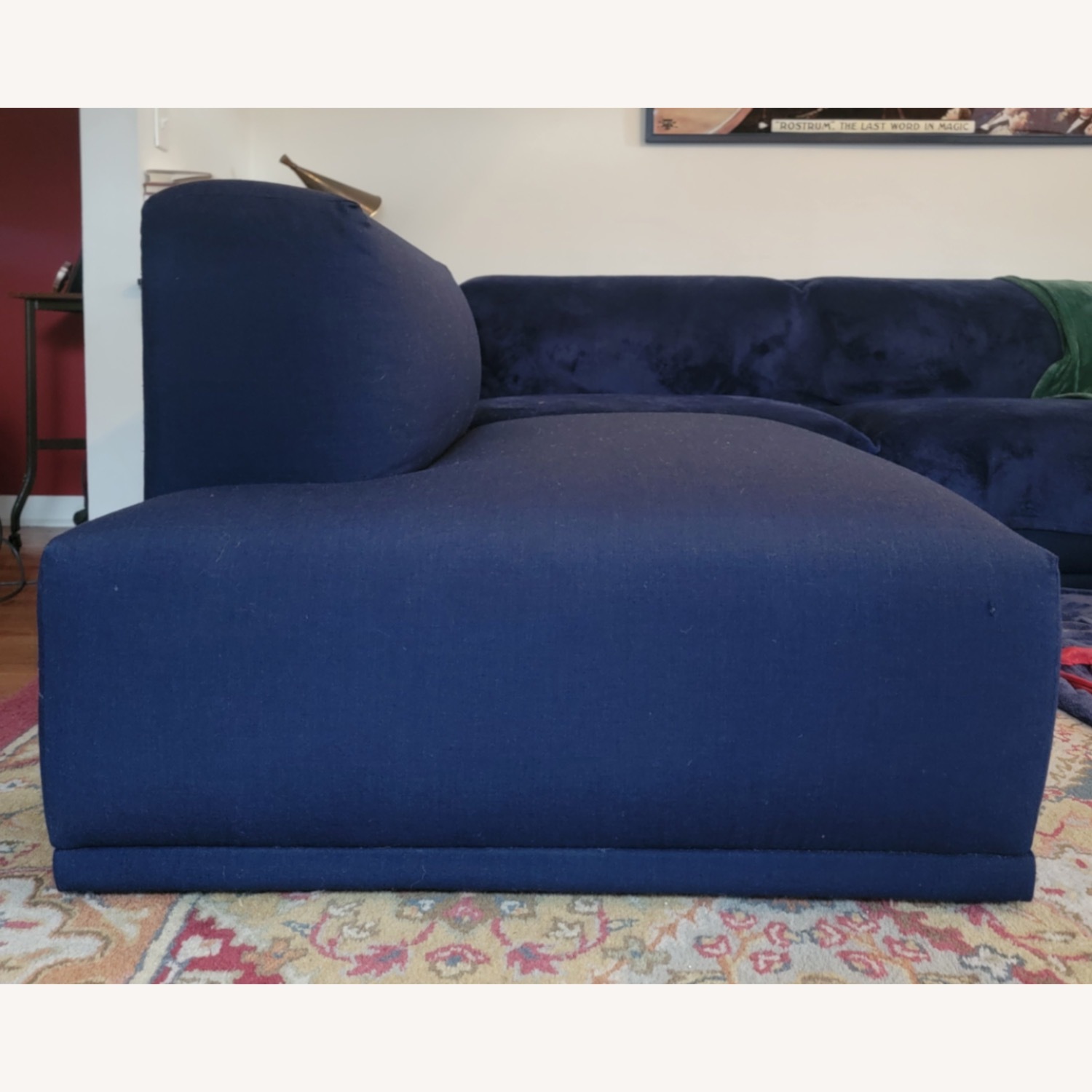 Design Within Reach Kelston Blue 4 Piece Sectional - image-4
