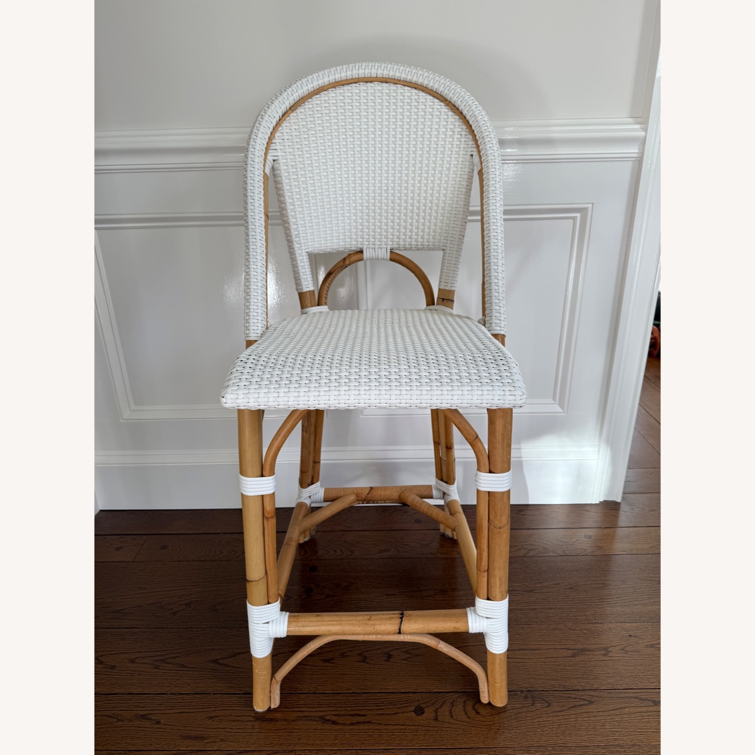 Serena & Lily Riviera 26" Counter Stool White - image-1