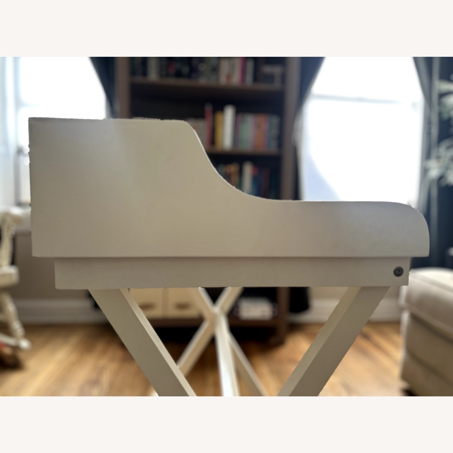 Urban Outfitters Cory White Wood Desk - image-3