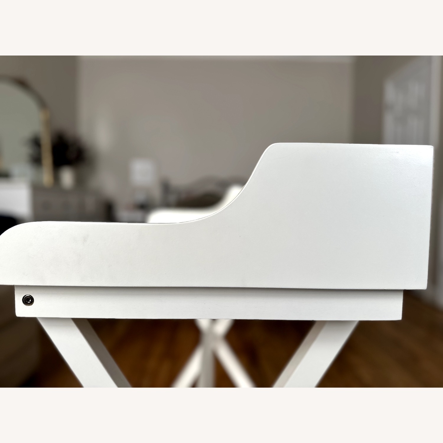 Urban Outfitters Cory White Wood Desk - image-9