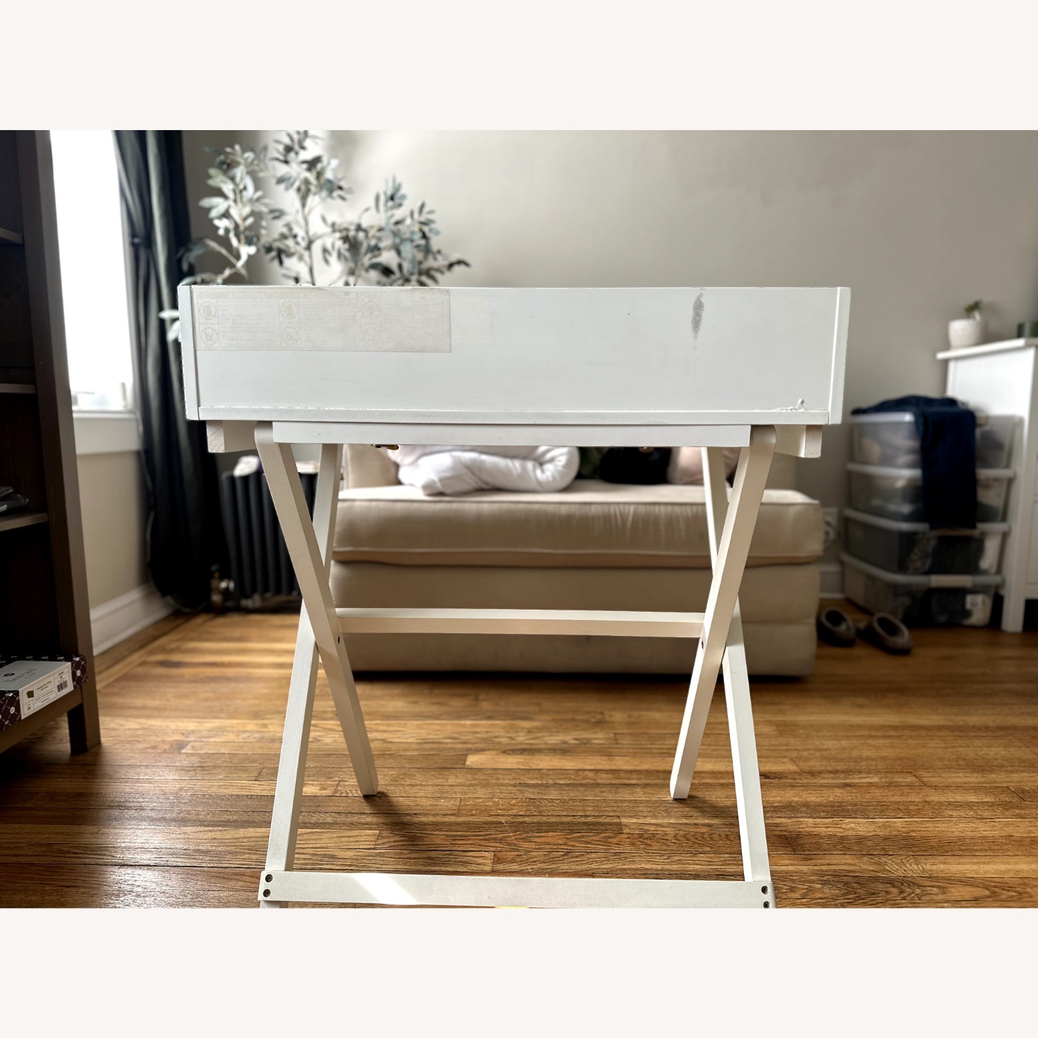 Urban Outfitters Cory White Wood Desk - image-8