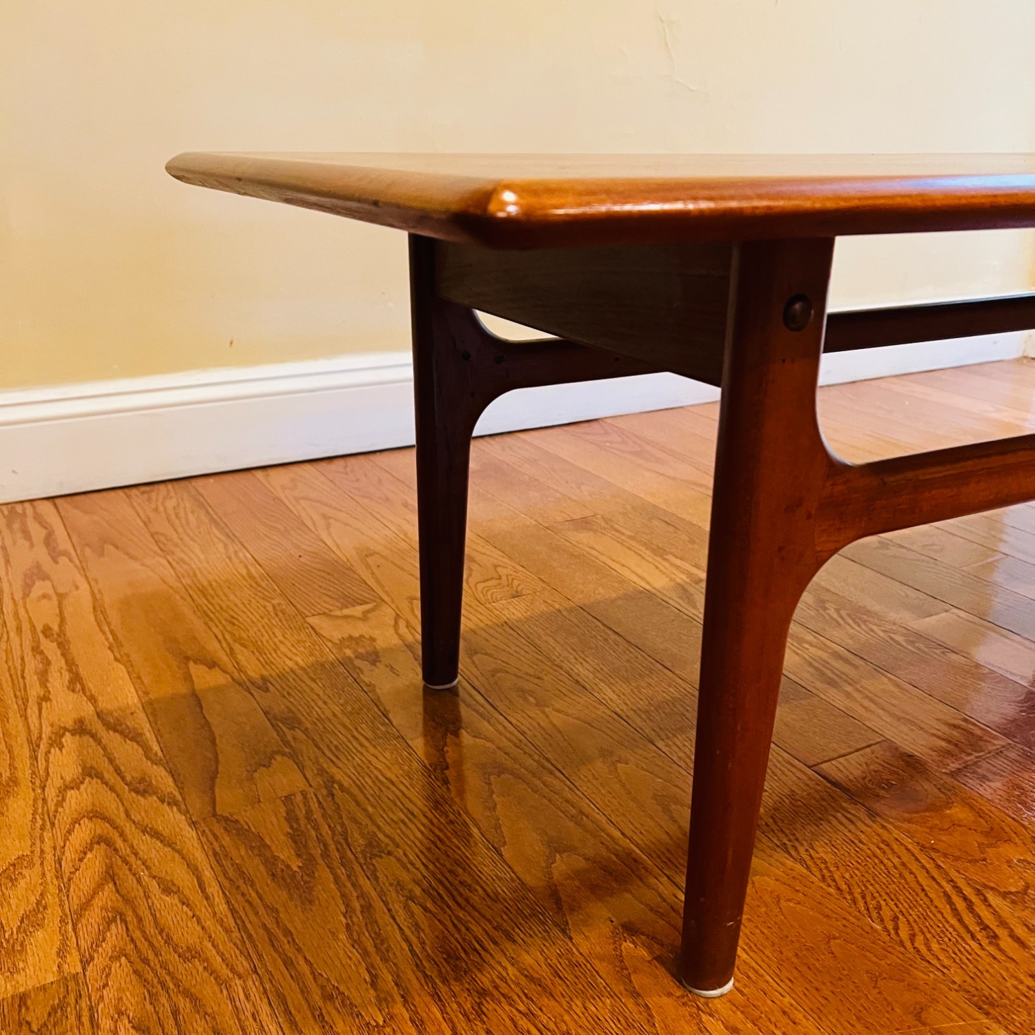 Mid Century Trioh Danish Teak Coffee Table 1960s - image-16