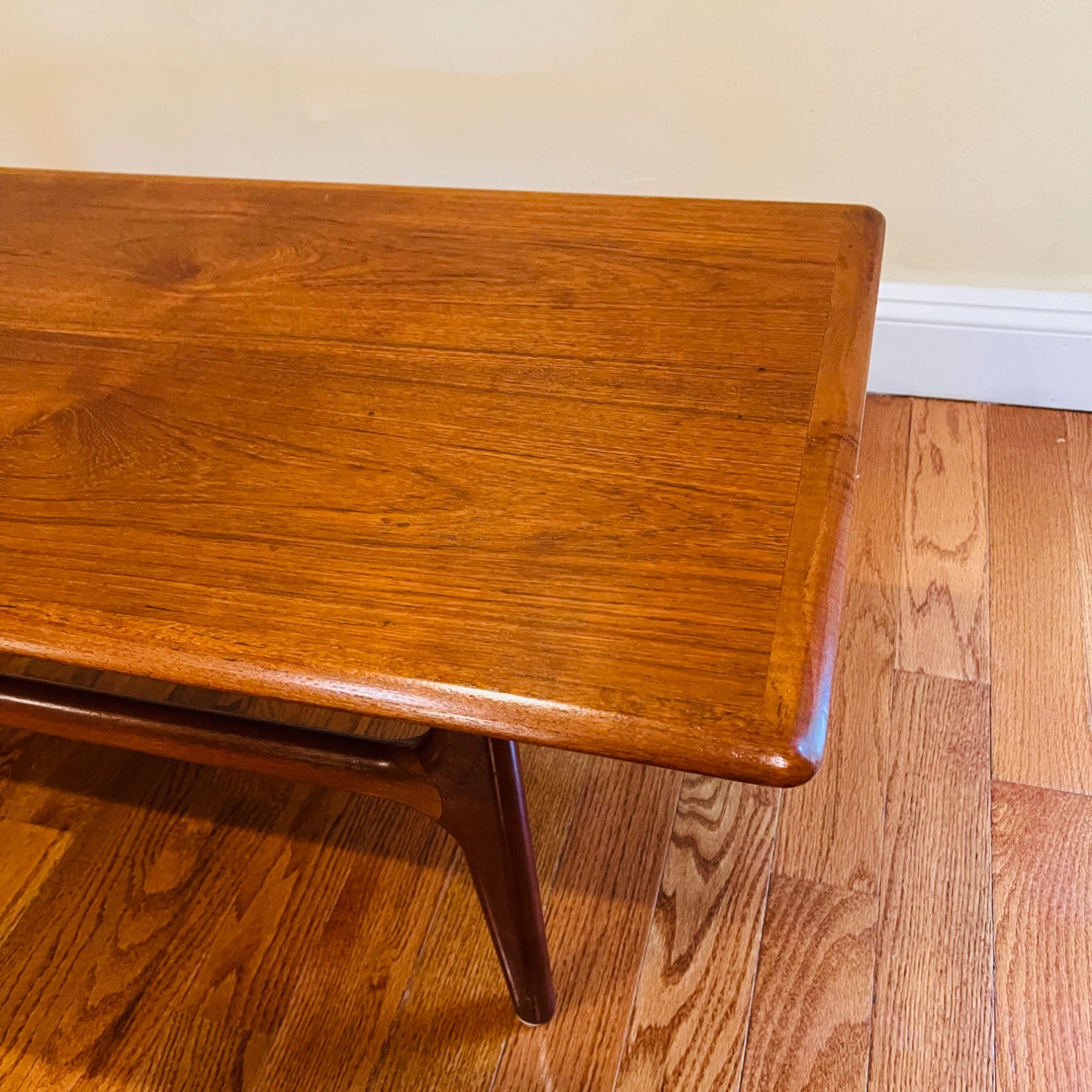  Mid Century Trioh Danish Teak Coffee Table 1960s - image-7