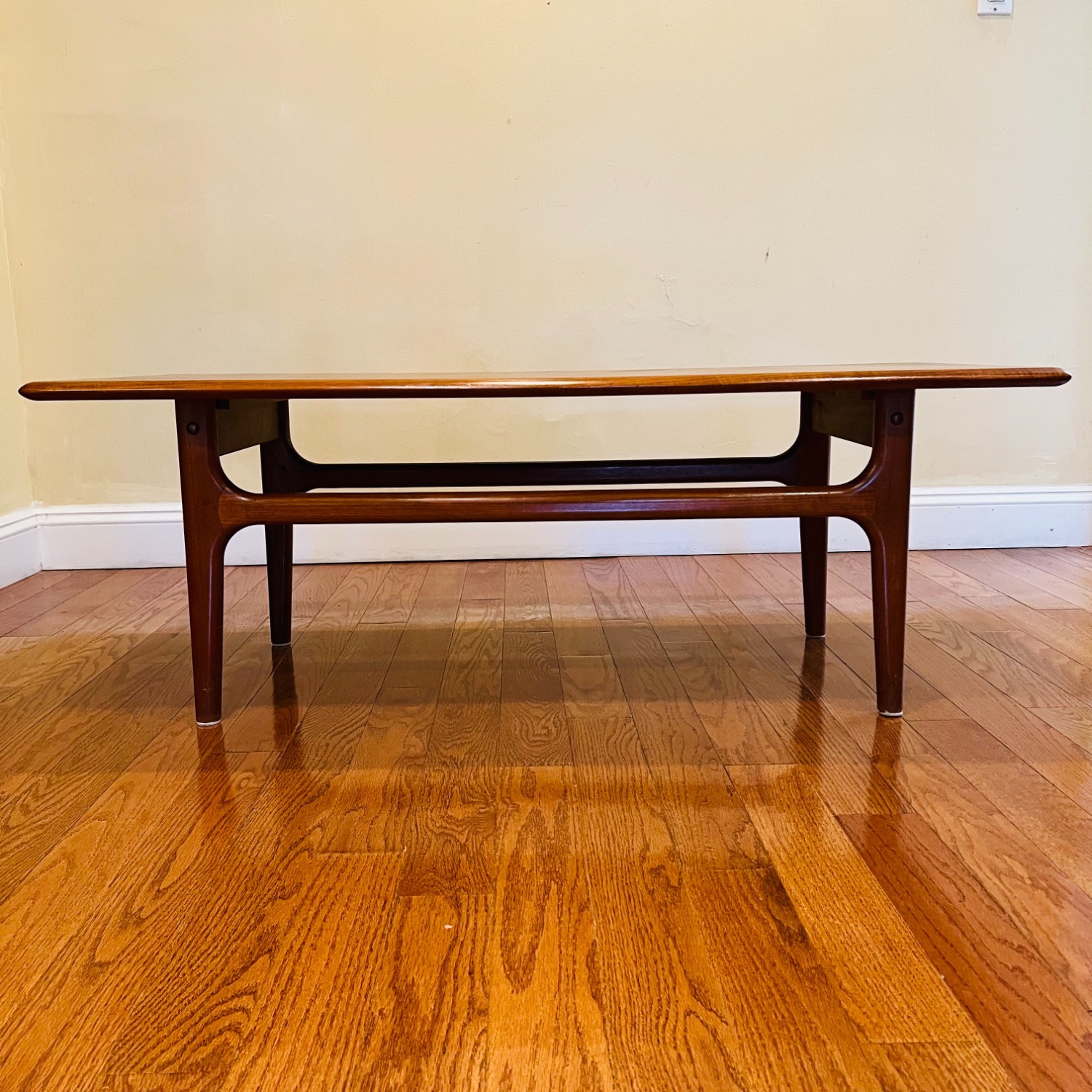  Mid Century Trioh Danish Teak Coffee Table 1960s - image-14