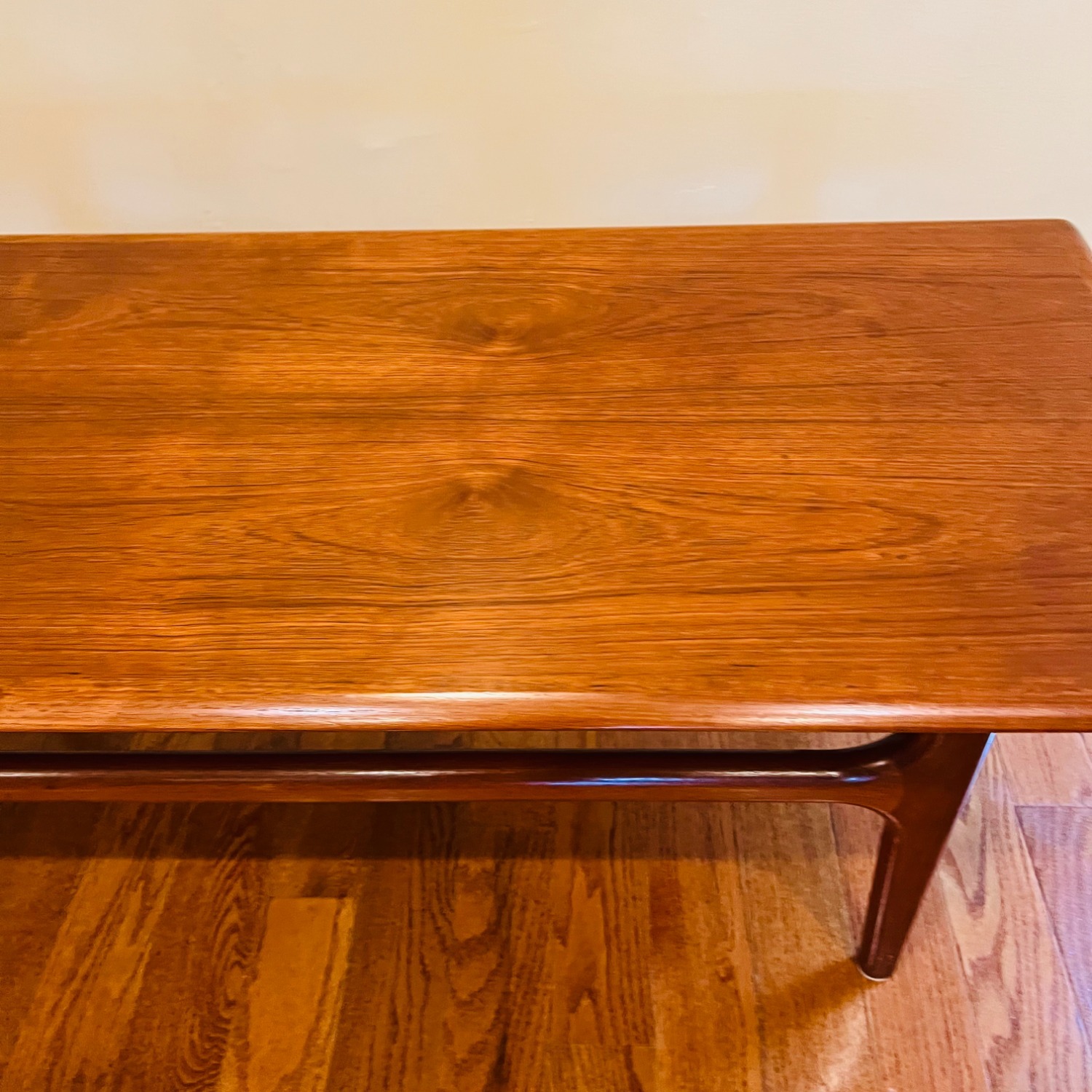  Mid Century Trioh Danish Teak Coffee Table 1960s - image-6