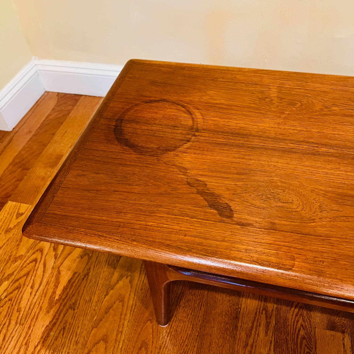  Mid Century Trioh Danish Teak Coffee Table 1960s - image-4