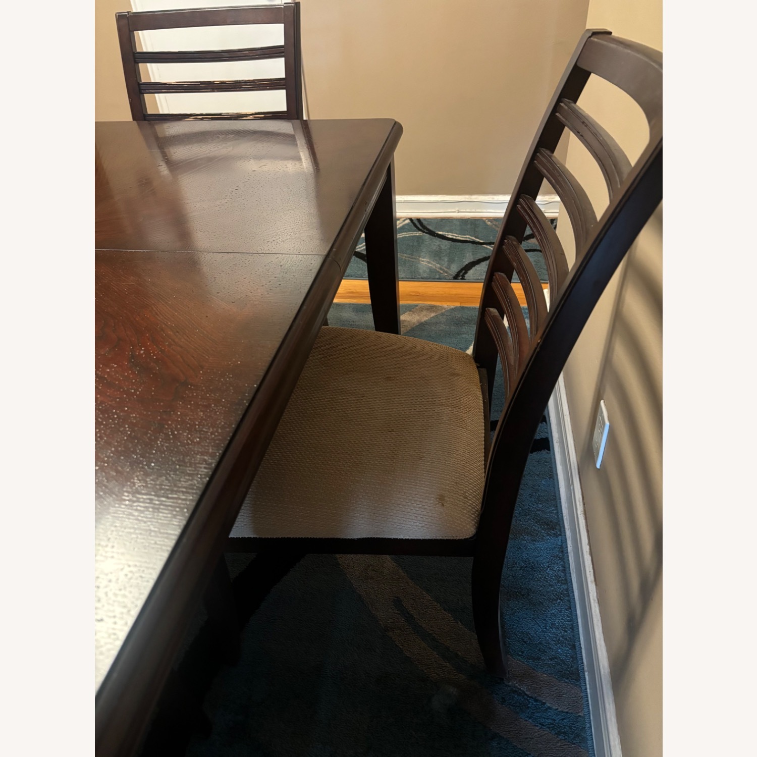 Bob's Discount Furniture Dark Brown Dining Sets - image-8