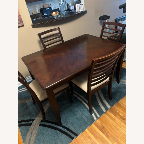 Used Bob's Discount Furniture Dark Brown Dining Sets for sale on AptDeco