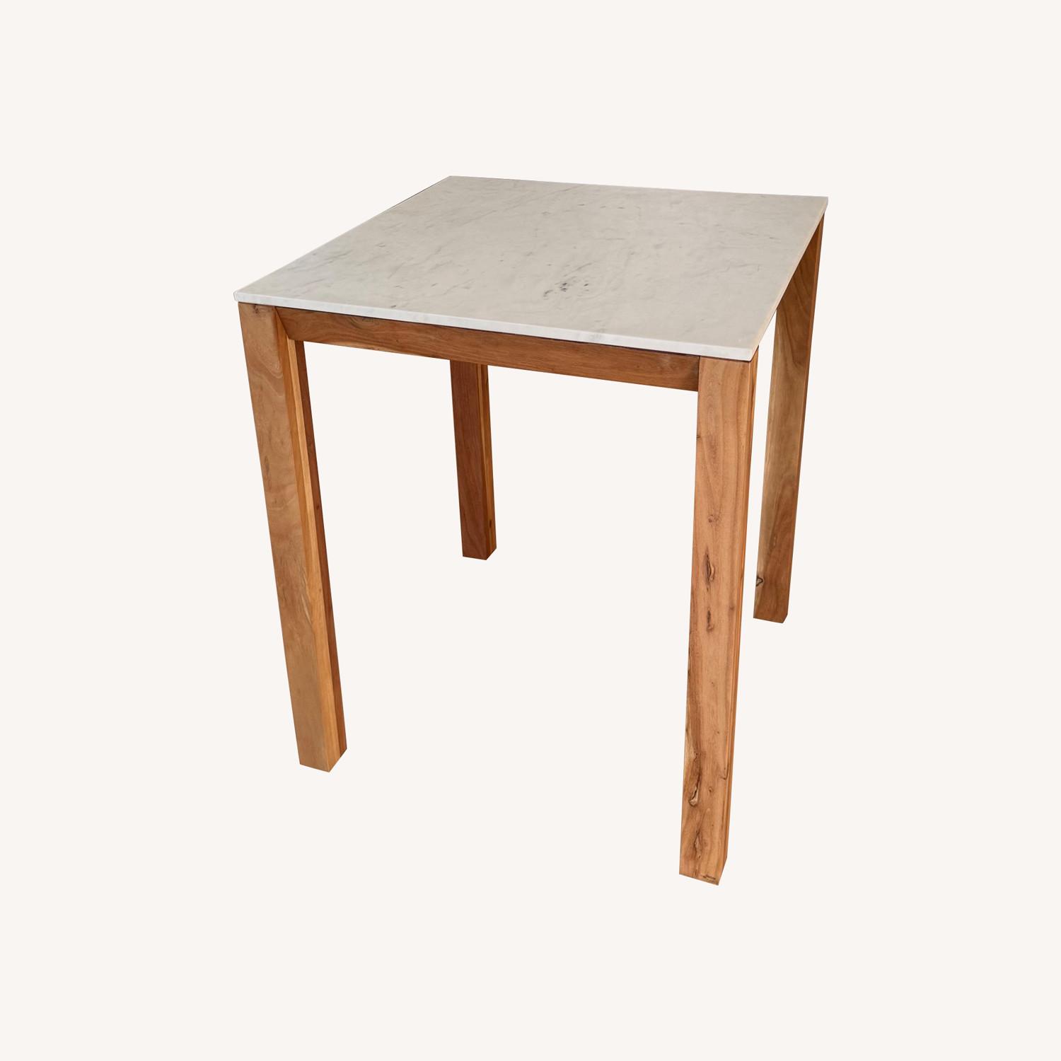 CB2 Palate Marble Table 36” - image-0